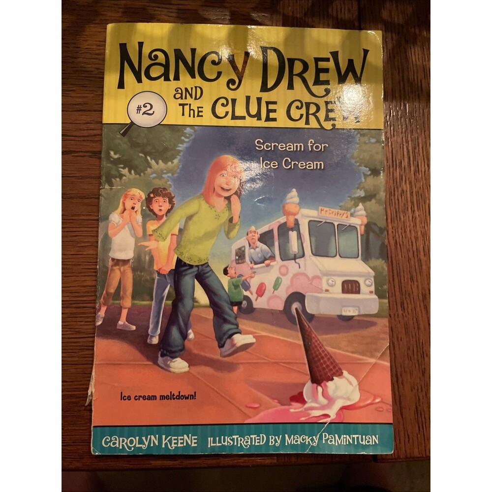 Nancy Drew #2- Scream for Ice Cream Carolyn Keene 2006 Paperback 9781416912538